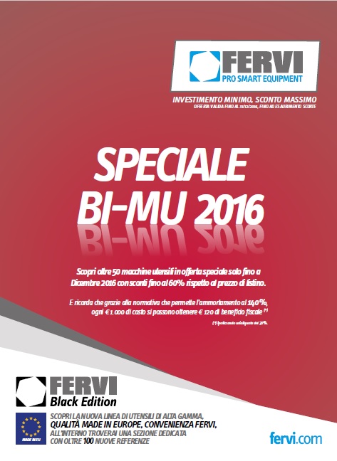 VOLANTINO FERVI SPECIALE BIMU 2016