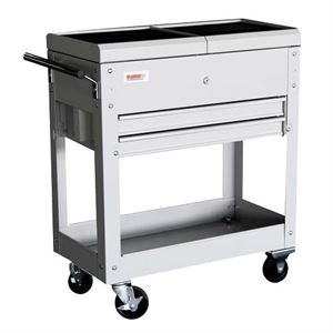 Immagine di KRAE08000 - Carrello Da Officina Con 2 Cassetti 705X370X830 Mm