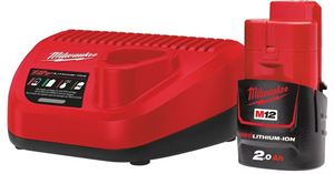 Immagine di Milwaukee M12 NRG-201 Batteria e caricabatteria